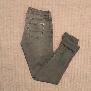 Gray jeans